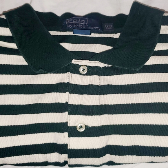 2XL TALL RALPH LAUREN STRIPED POLO SHIRT - Picture 1 of 6
